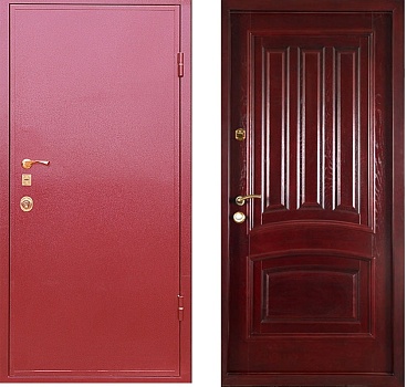 Дверь с порошковым напылением СП-325